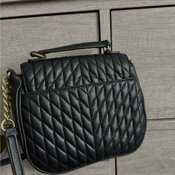 Karl Lagerfeld Black Quilted Crossbody Bag - Picture 3 of 3